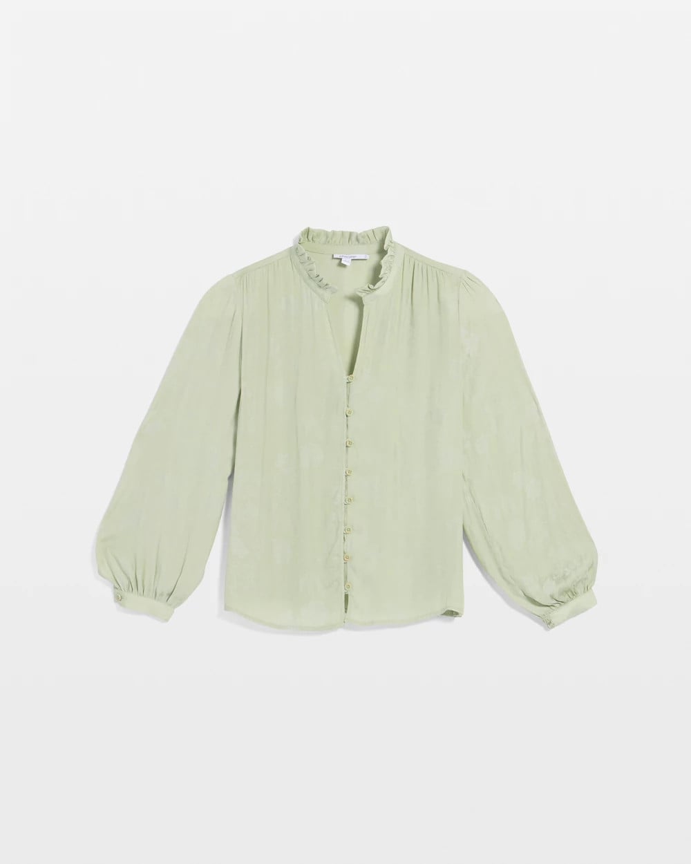 Chico's Trending | Jacquard Georgette Peasant Blouse