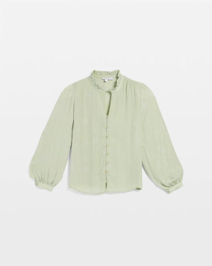 Chico's Trending | Jacquard Georgette Peasant Blouse