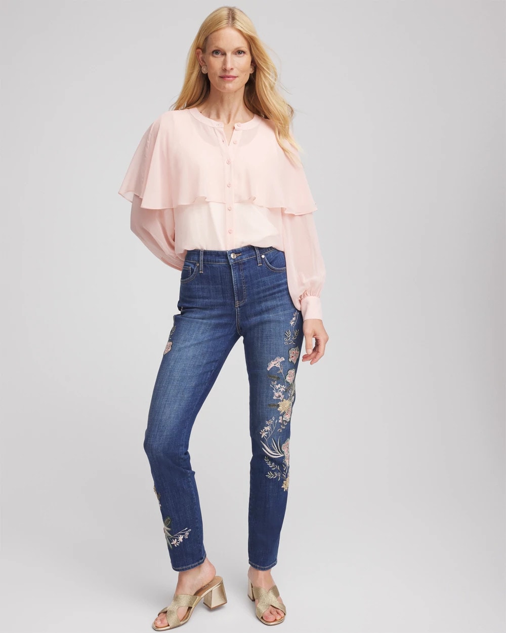Chico's Great Value | Georgette Cape Blouse
