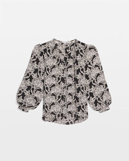 Chico's Latest | Caviar Bead Georgette Blouse