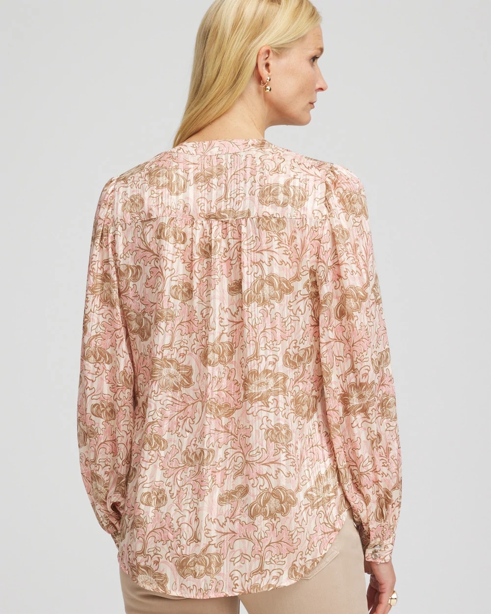 Chico's New | Revival Bloom Chiffon Blouse