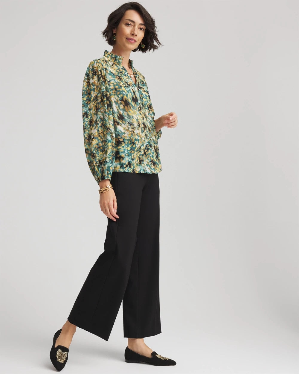 Chico's Popular | Crinkle Relaxed-Fit Blouse