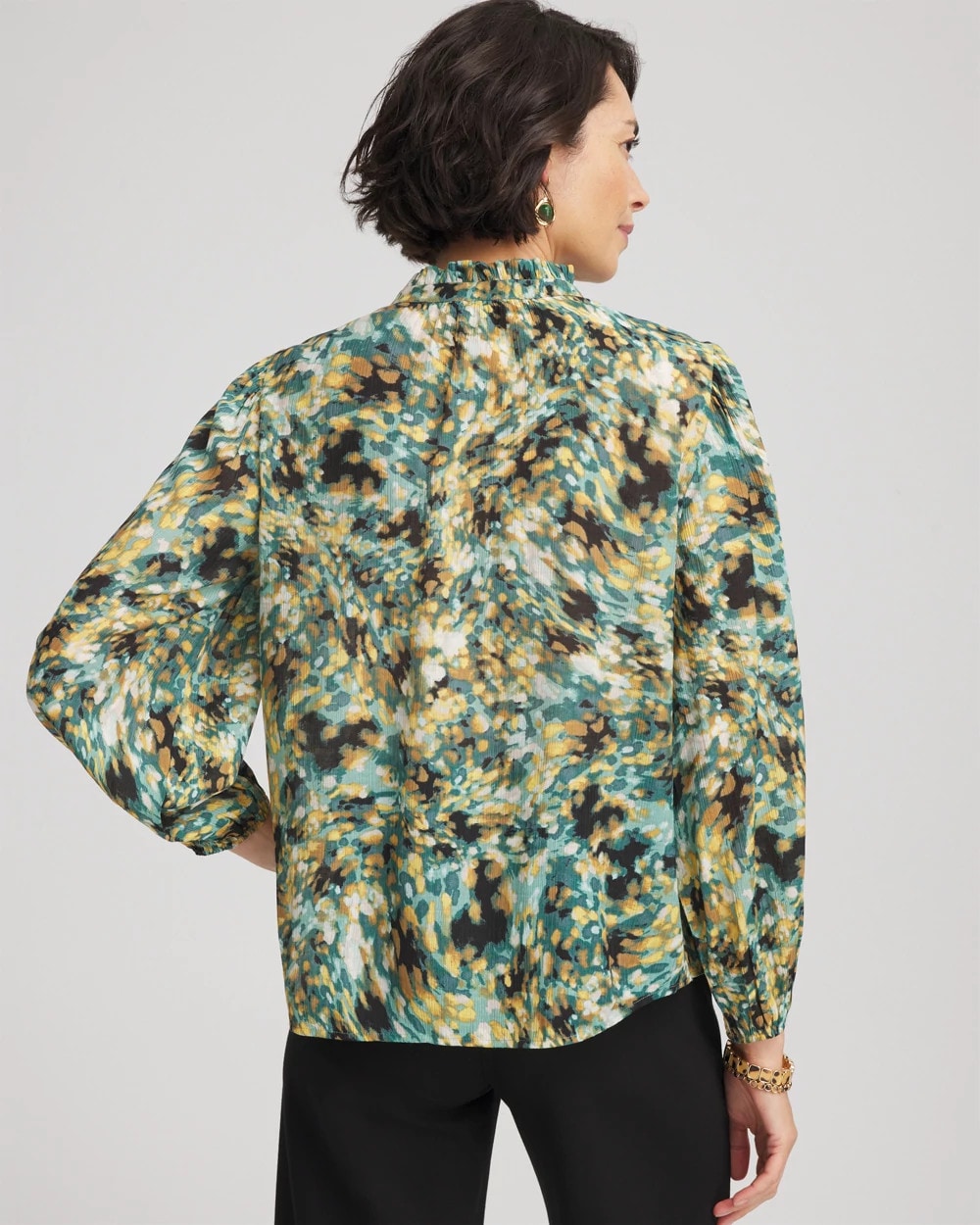 Chico's Popular | Crinkle Relaxed-Fit Blouse