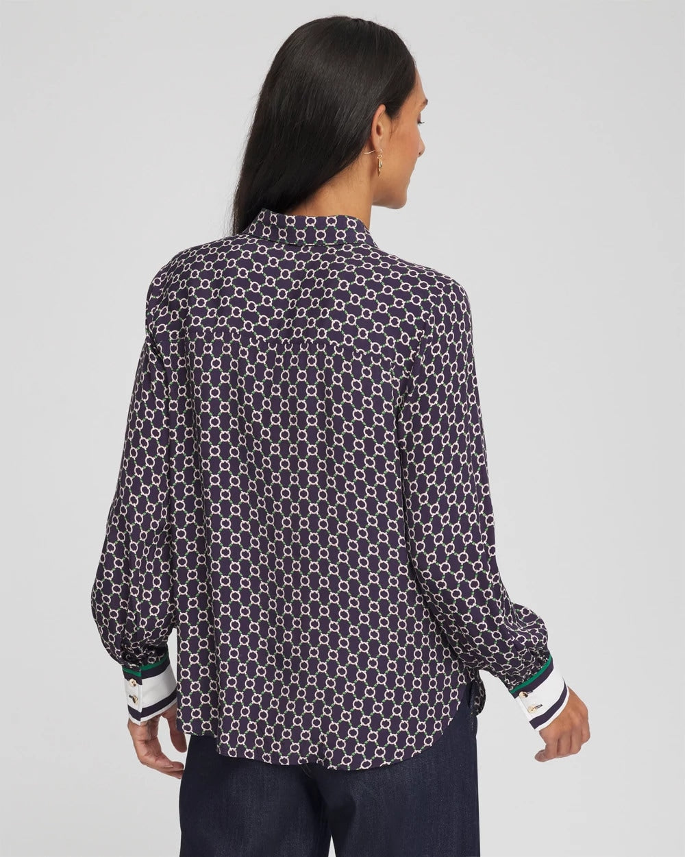 Chico's Essential | Faux Silk Twill Shirt