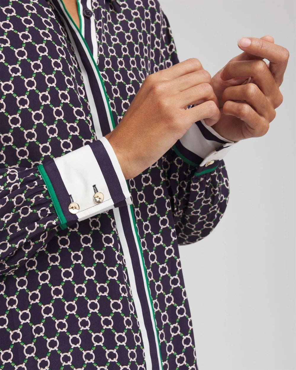 Chico's Essential | Faux Silk Twill Shirt