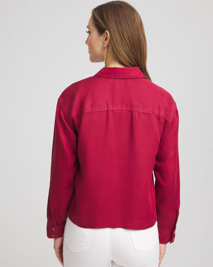 Chico's Signature | Tencel™ Classic Fit Shirt