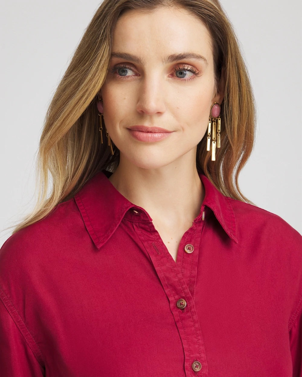 Chico's Signature | Tencel™ Classic Fit Shirt