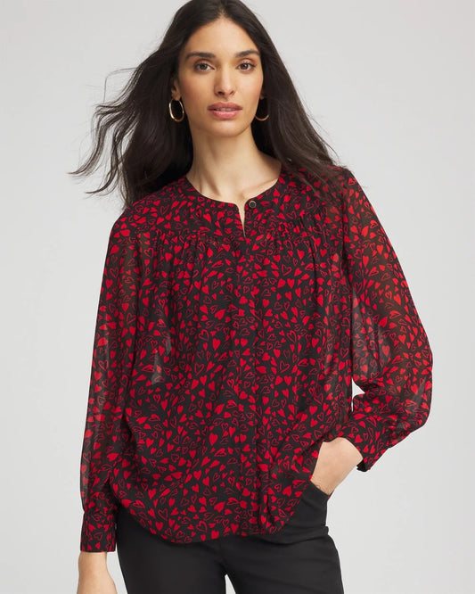 Chico's Exclusive | Lover Girl Georgette Blouse