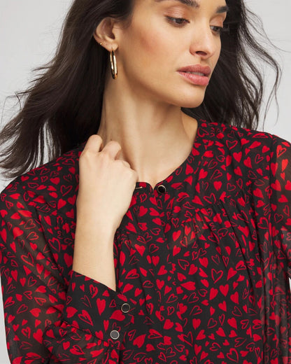 Chico's Exclusive | Lover Girl Georgette Blouse