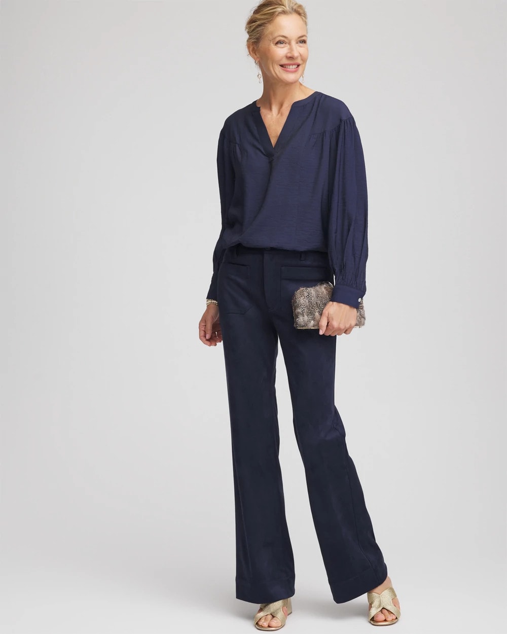 Chico's Best Price | Woven Relaxed-Fit Shirt