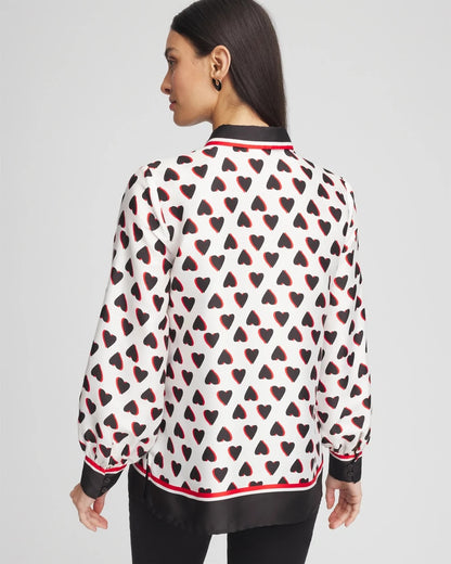 Chico's Special Offer | Classic Valentine's Day Blouse