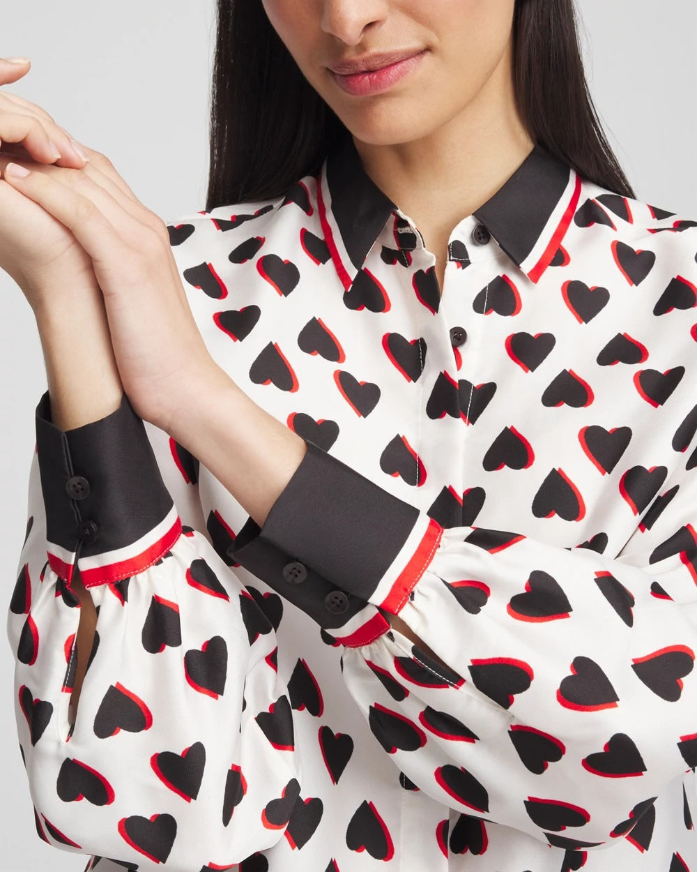 Chico's Special Offer | Classic Valentine's Day Blouse
