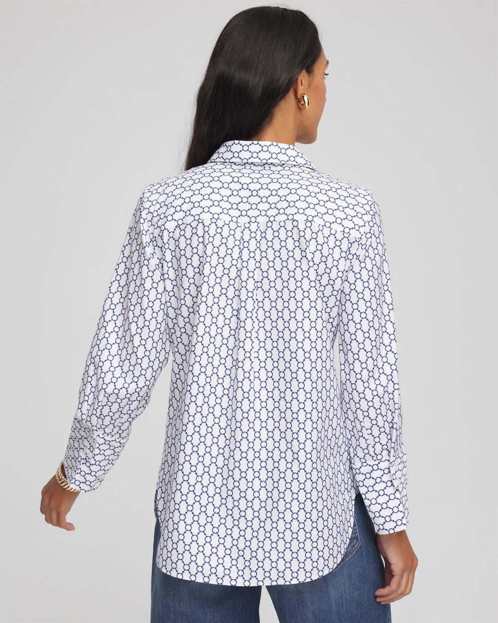 Chico's Exclusive | No Iron™  Chain Connection Shirt