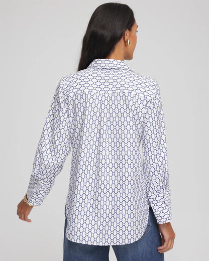 Chico's Exclusive | No Iron™  Chain Connection Shirt