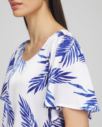 Chico's Trending | Flutter Sleeve Satin Top