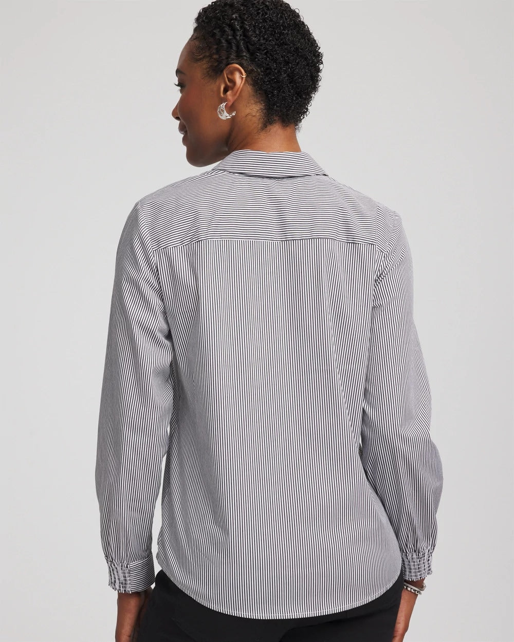 Chico's Great Value | Poplin Stripe Shirt