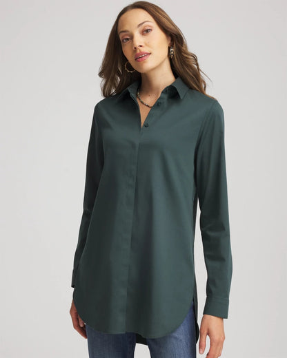 Chico's Deals | No Iron™ Long-Sleeved Tunic