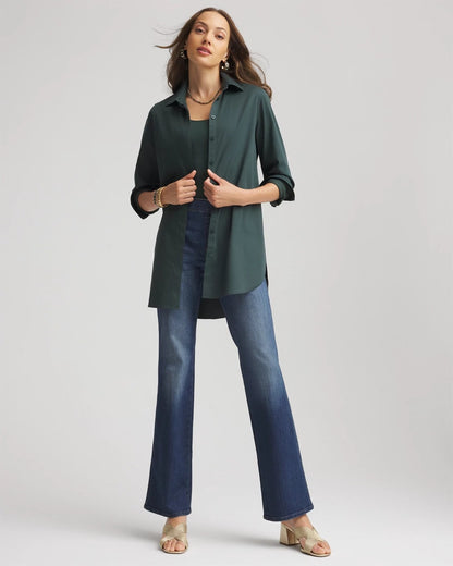 Chico's Deals | No Iron™ Long-Sleeved Tunic