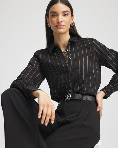 Chico's Customer Favorite | Classic Soft Button-front Blouse