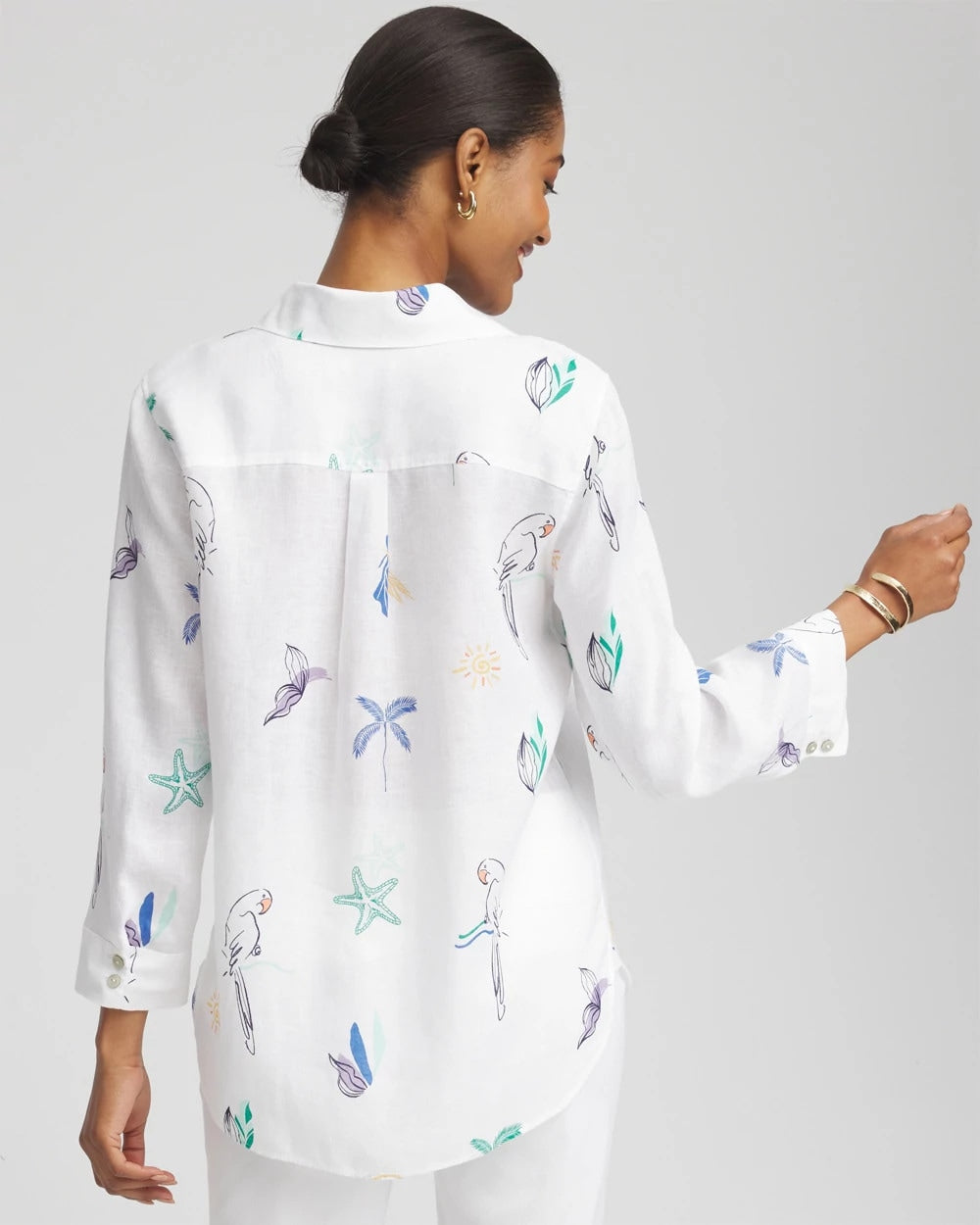 Chico's Smart Buy | No Iron™ Island Linen Shirt
