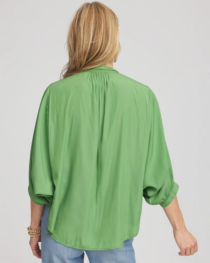 Chico's Discount | Braided Batwing Blouse