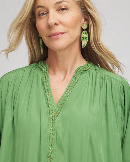 Chico's Discount | Braided Batwing Blouse