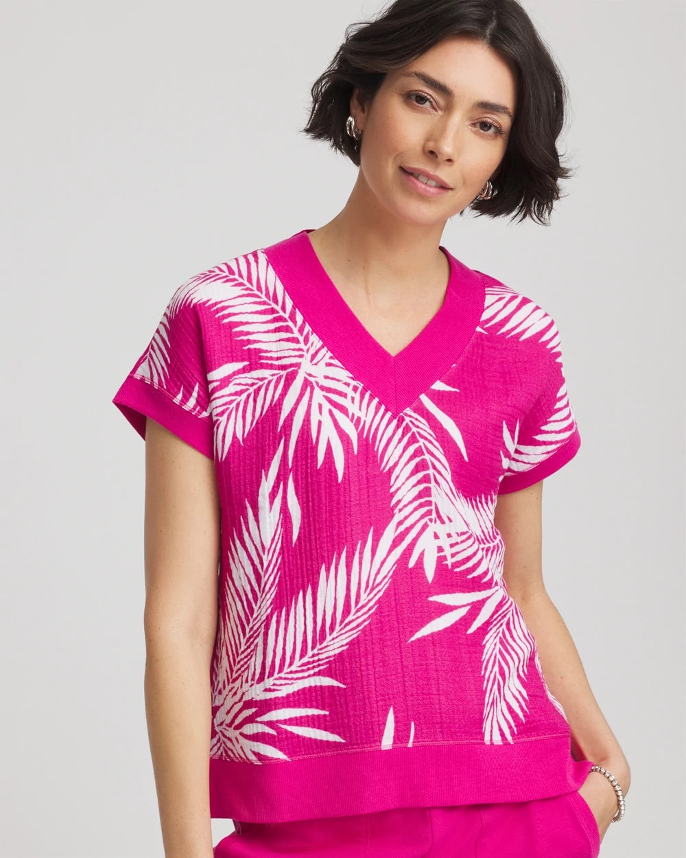 Chico's Essential | Zenergy® Tropical Gauze Top