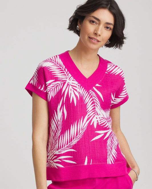Chico's Essential | Zenergy® Tropical Gauze Top