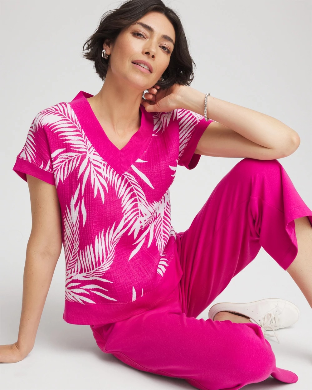 Chico's Essential | Zenergy® Tropical Gauze Top