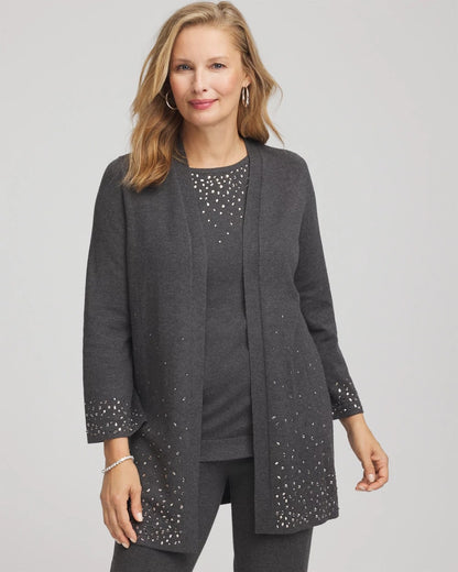 Chico's Trending | Travelers™ Rhinestone Cardigan
