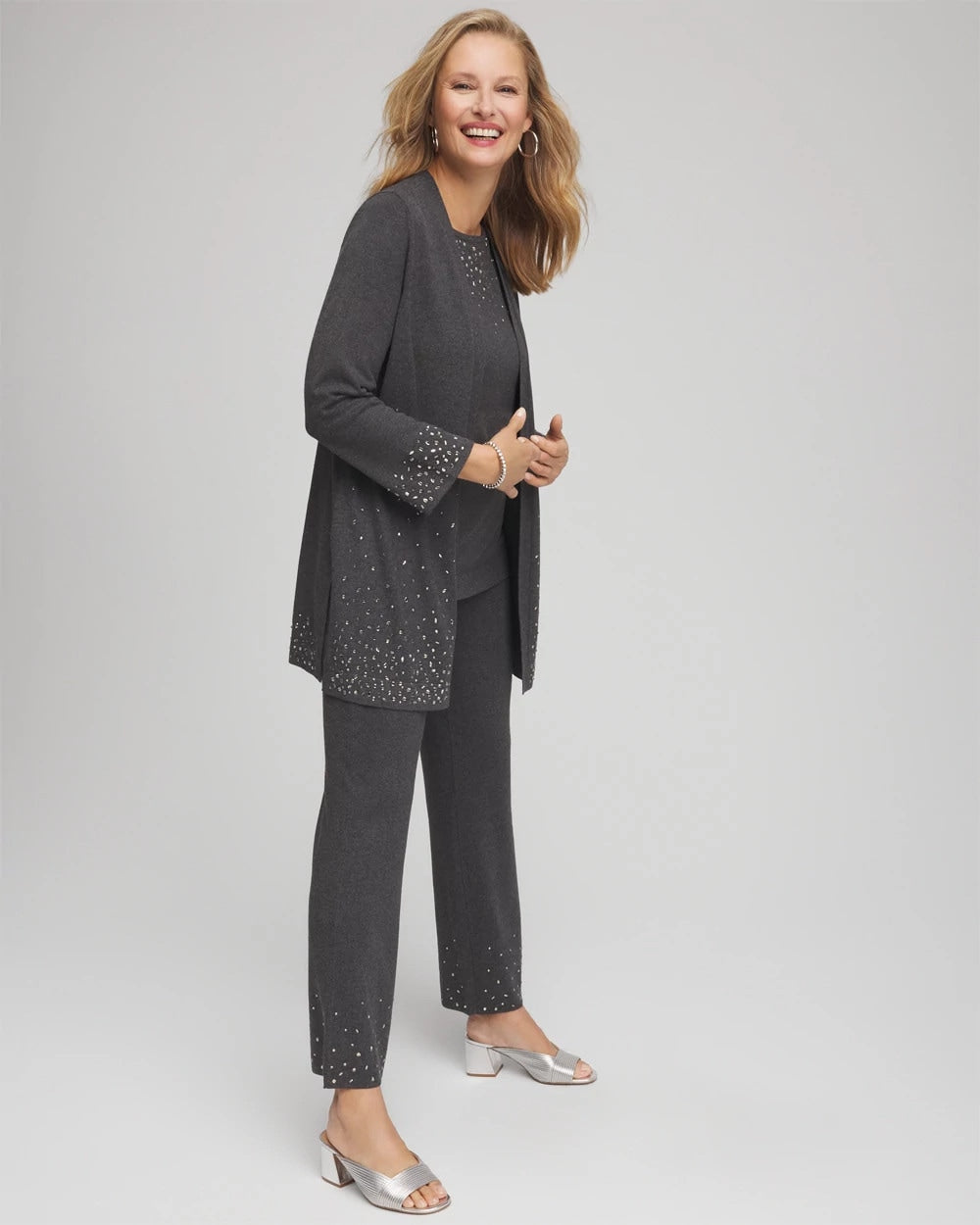 Chico's Trending | Travelers™ Rhinestone Cardigan
