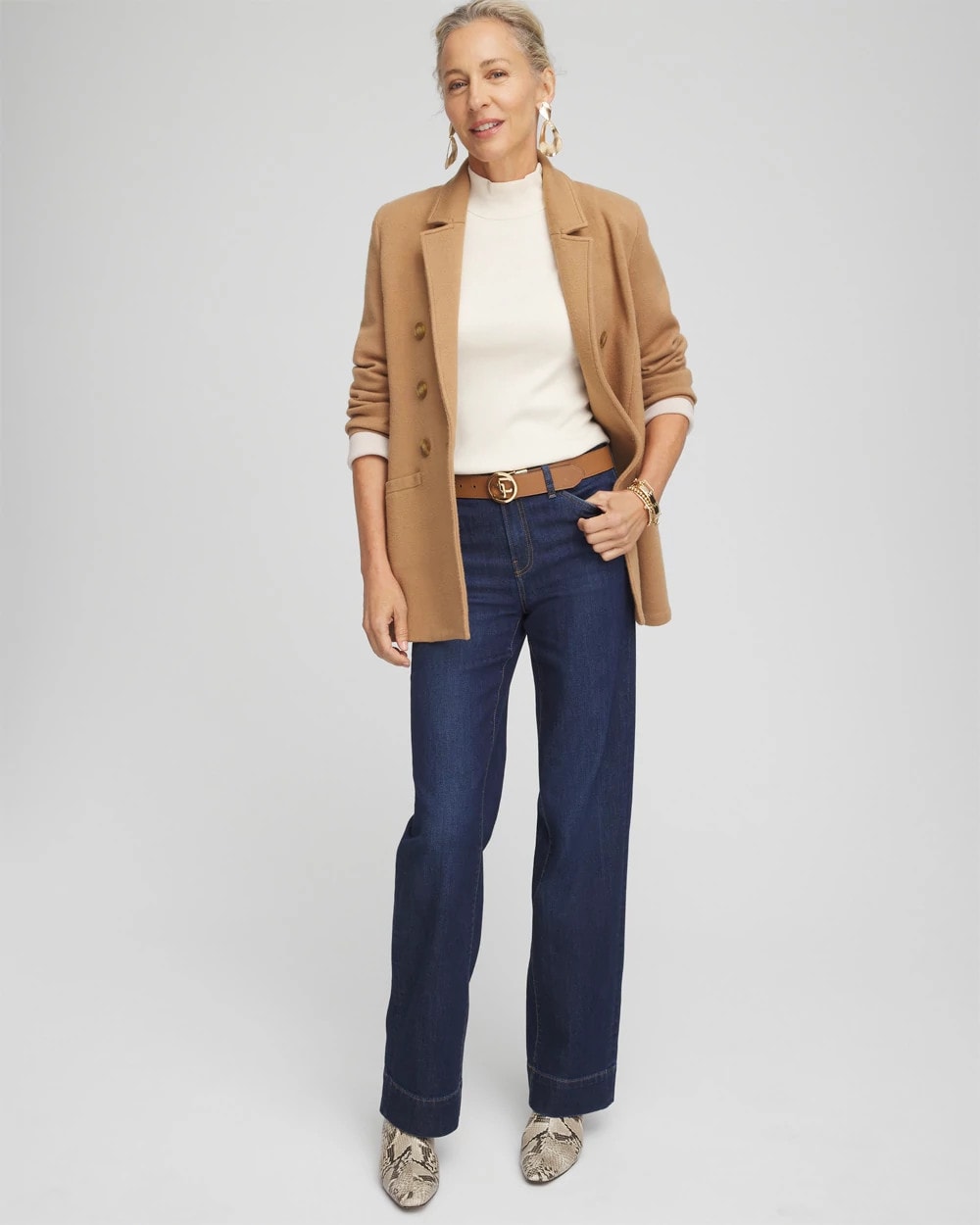 Chico's Premium | Ella Mockneck Sweater
