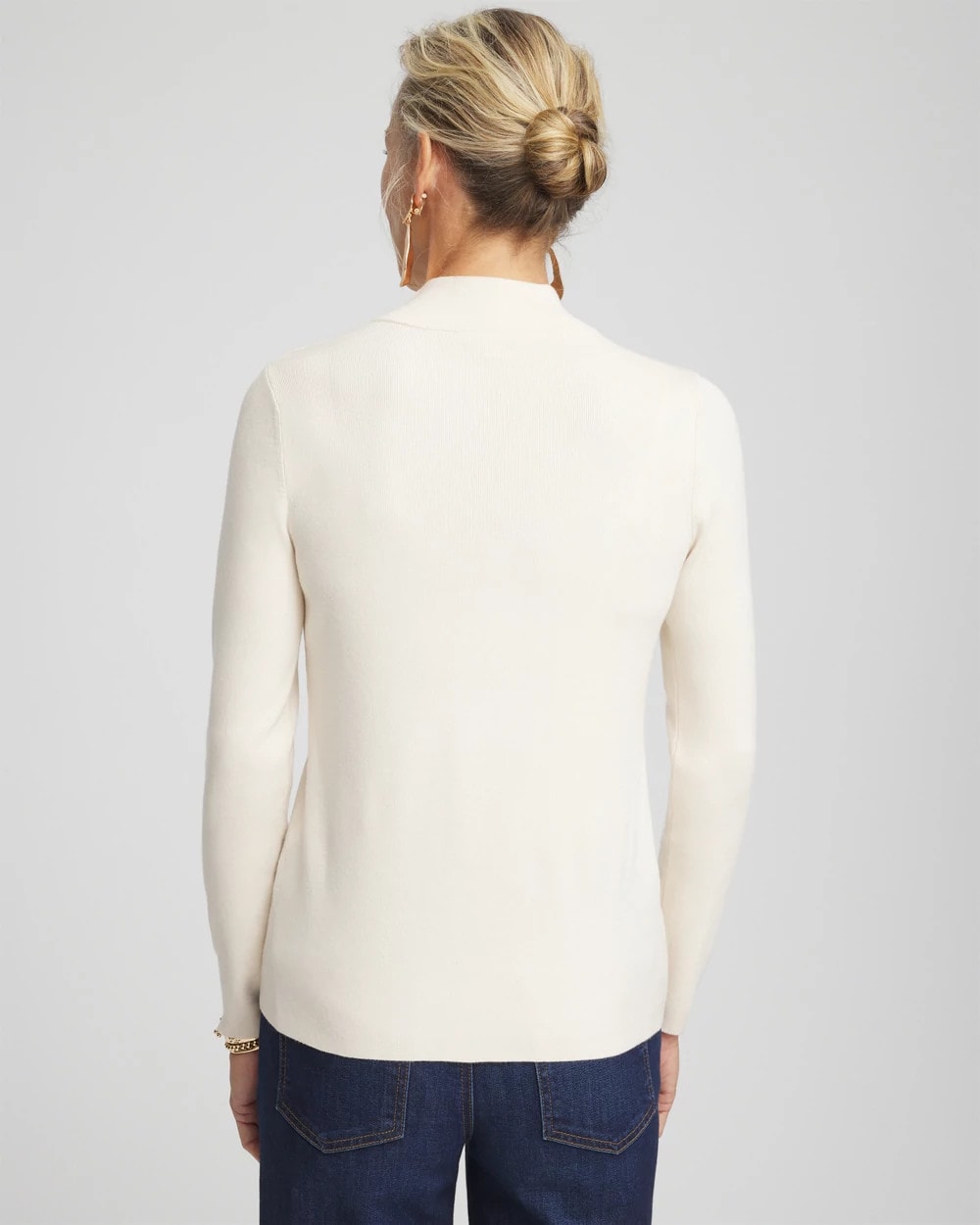 Chico's Premium | Ella Mockneck Sweater