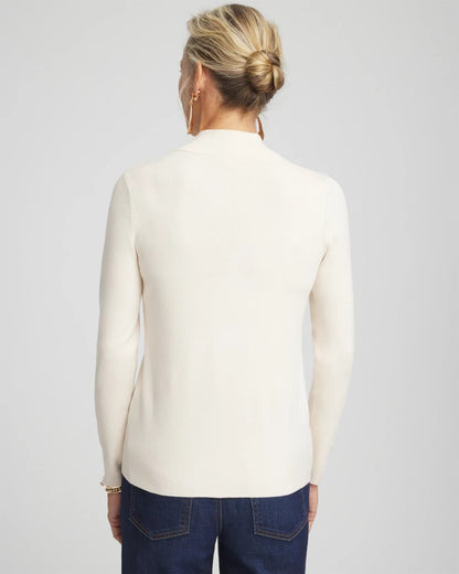 Chico's Premium | Ella Mockneck Sweater