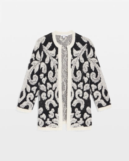 Chico's Smart Buy | Abstract Fuzzy Cardigan