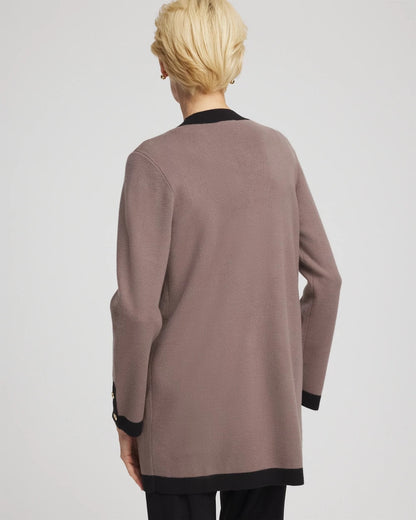 Chico's Trending | Travelers™ Tipped Button-Down Cardigan