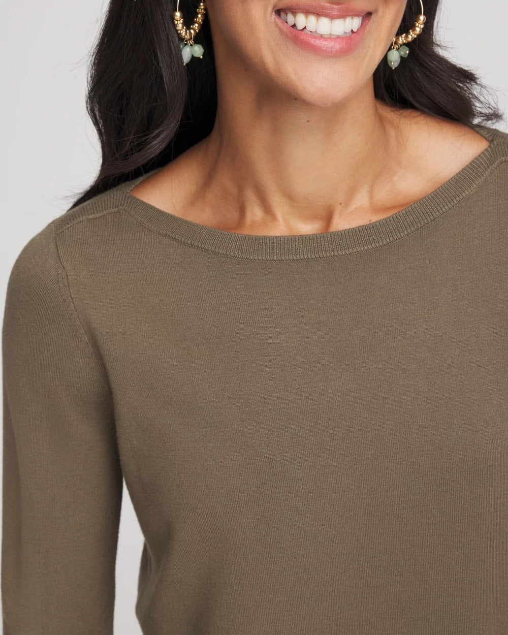 Chico's Value | Ella Bateau Pullover Sweater
