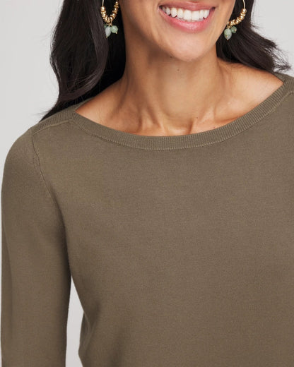 Chico's Value | Ella Bateau Pullover Sweater