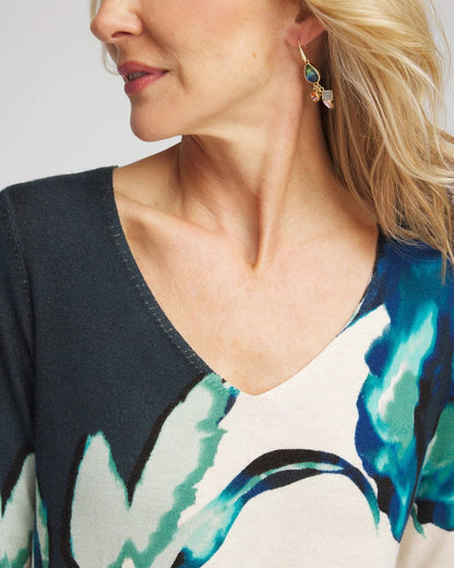 Chico's Trending | Ella Glacier V-Neck Pullover