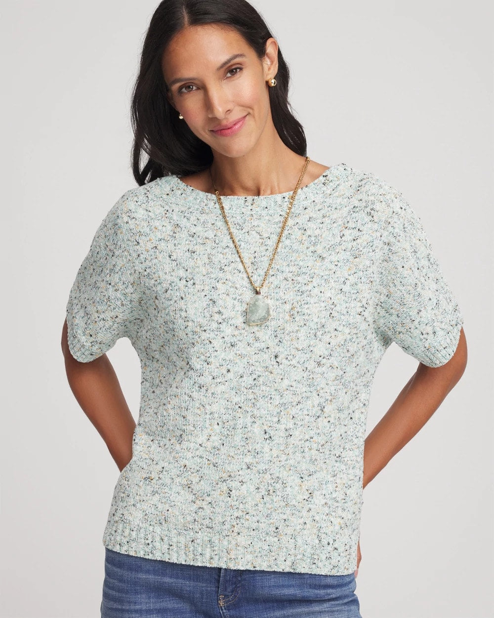 Chico's Classic | Textured Dolman Pullover Sweater