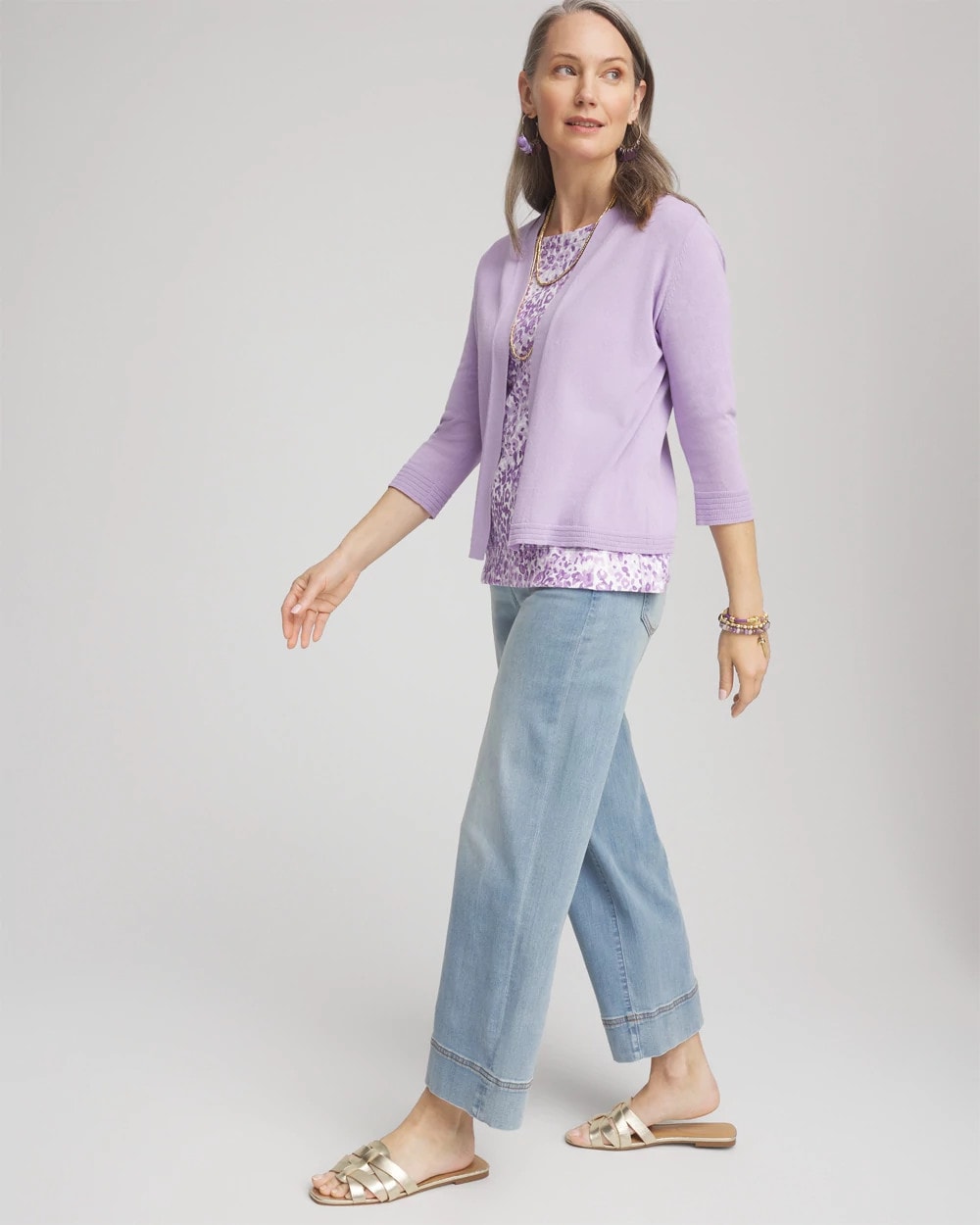 Chico's New | Summer Romance Short Cardigan