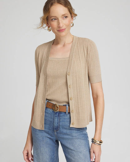 Chico's Best Price | Rib Stitch Pullover Tank