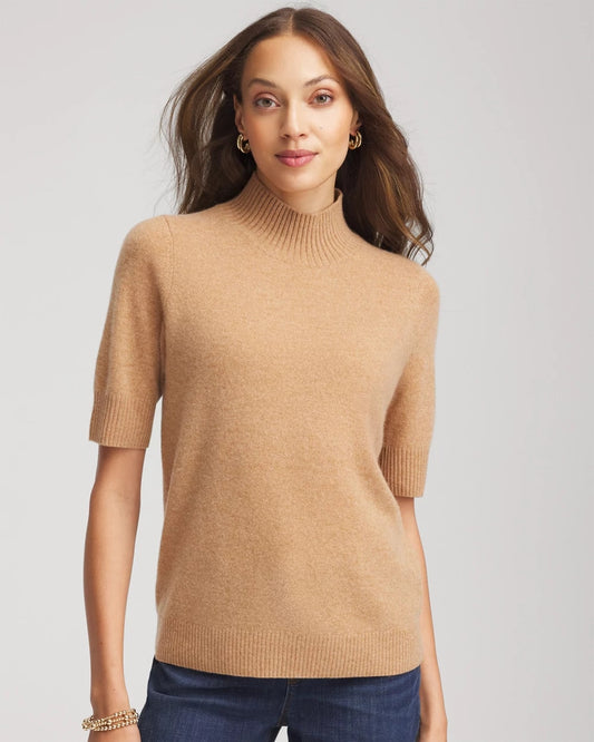 Chico's Value | Cashmere Elbow-Sleeve Sweater