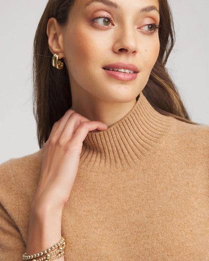 Chico's Value | Cashmere Elbow-Sleeve Sweater