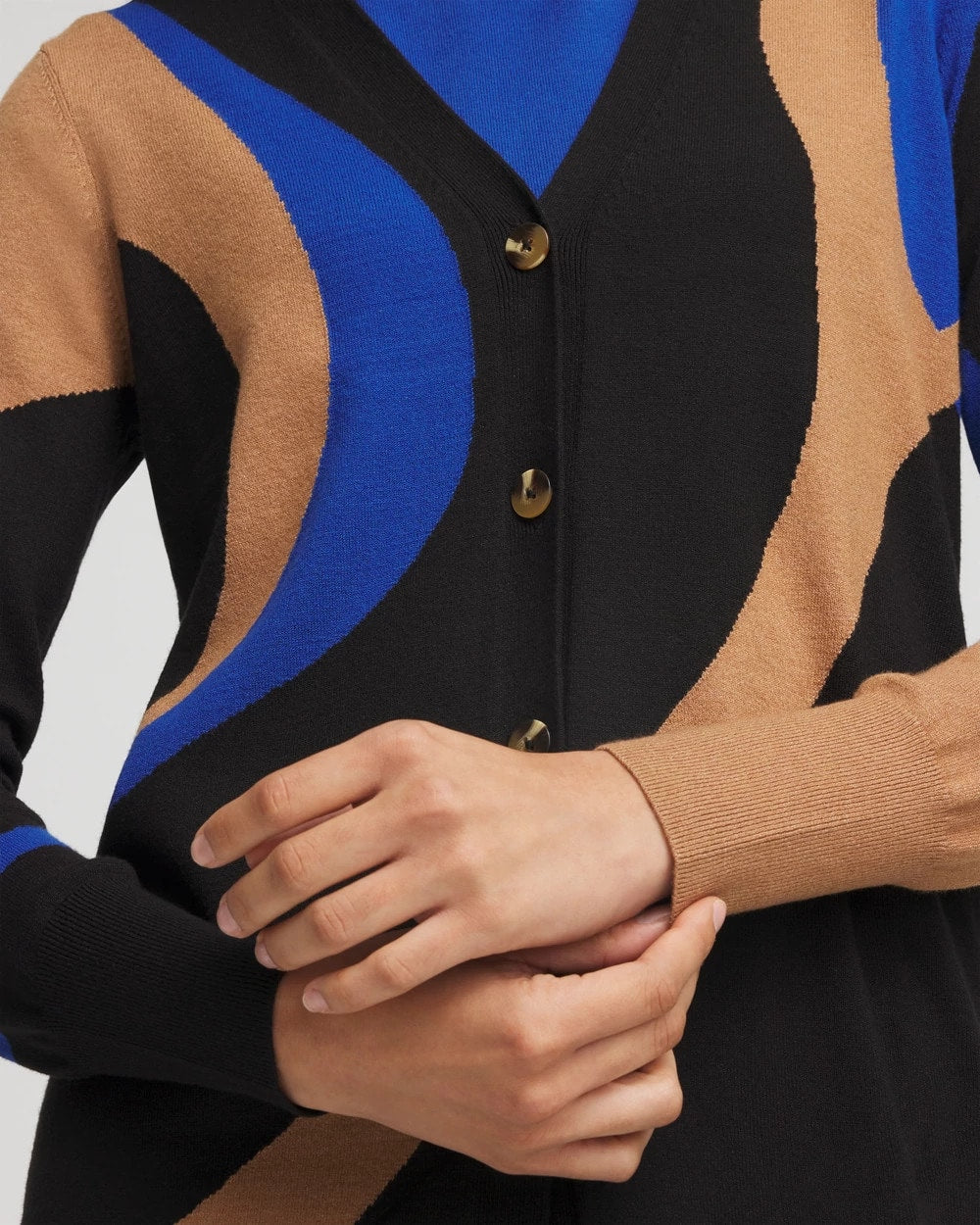 Chico's Customer Favorite | Ella Colorblock Cardigan Sweater