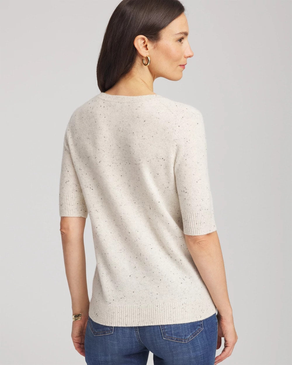 Chico's Discount | Crewneck Cashmere Pullover Sweater