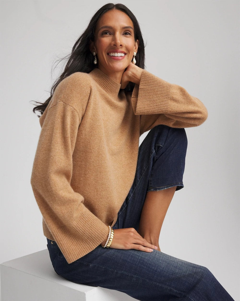 Chico's Special Offer | Cashmere Mockneck Sweater