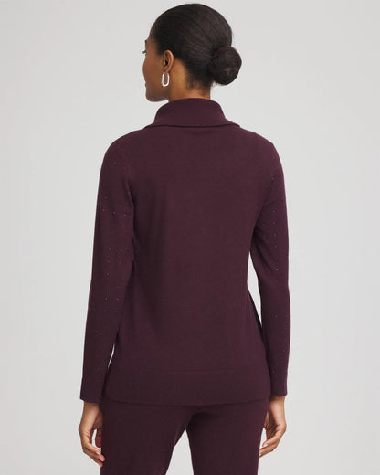 Chico's Trending | Zenergy® Luxe Diamante Cowlneck Tunic