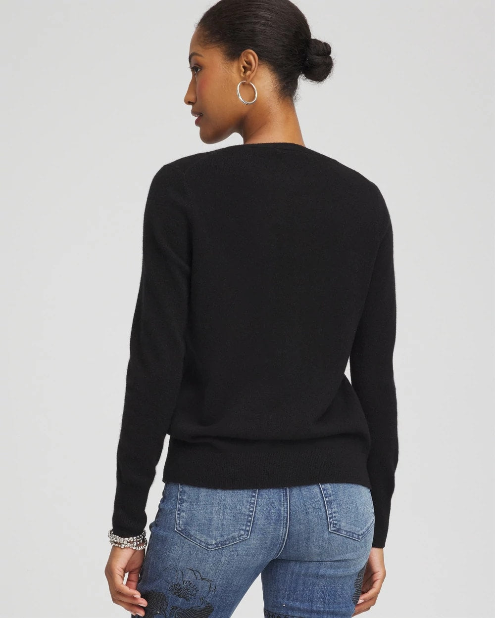 Chico's Discount | Relaxed V-Neck Cashmere Sweater