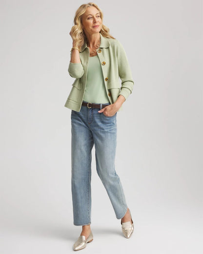 Chico's Recommended | Button-Front Cardigan Jacket